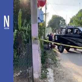 Motociclista tiene trágico final en persecución policíaca en Ixil