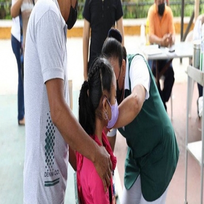 Nueva etapa de vacunación para menores entre 5 y 11 años se realizará, del 8 al 12 de agosto, en 21 municipios de Yucatán