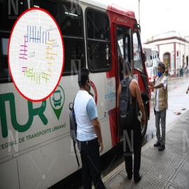 Dan a conocer ubicaciones de paraderos en el Centro de Mérida