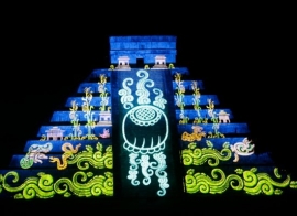 Luz y sonido “Noches de Kukulcán”
