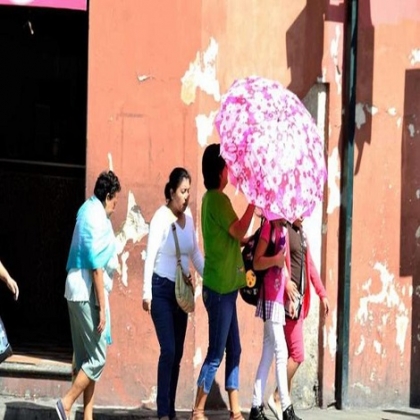 Este martes temperatura de 40 grados y posibles lluvias en Yucatán