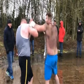"Hulk" vs. "Pie Grande": la pelea clandestina de los 81 mil dólares que se hizo viral