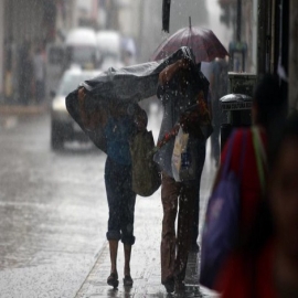 Fuertes lluvias y cielo nublado este viernes por frente frío 4 en Yucatán