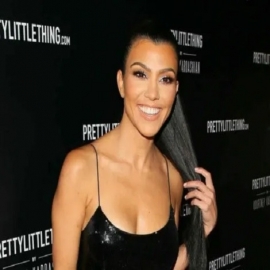 Aprende a lucir pantalones de telas sintéticas como Kim Kardashian ¡Fantástica!