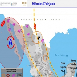 Clima hoy para Cancún y Quintana Roo 17 de junio de 2020