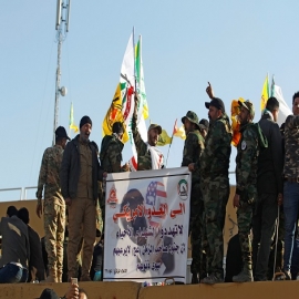 Las fotos del ataque de Hezbollah en Irak a la embajada de Estados Unidos en Bagdad