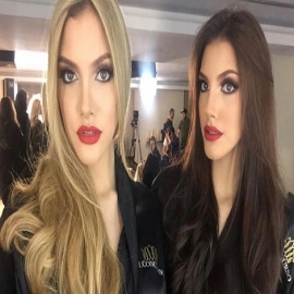 FOTO HOT: Hermana gemela de “la mujer más bella del mundo” lo muestra todo