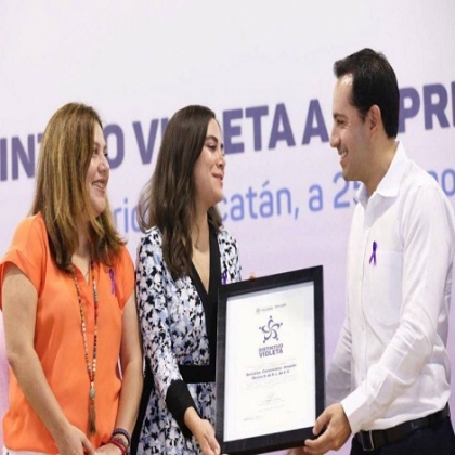 Yucatán destaca a nivel nacional, por sus acciones contra la violencia de género