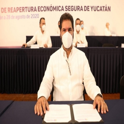 Reapertura Económica Segura de Yucatán con el Gobierno del Estado