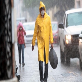 Se espera un lunes caluroso y con lluvias en la región