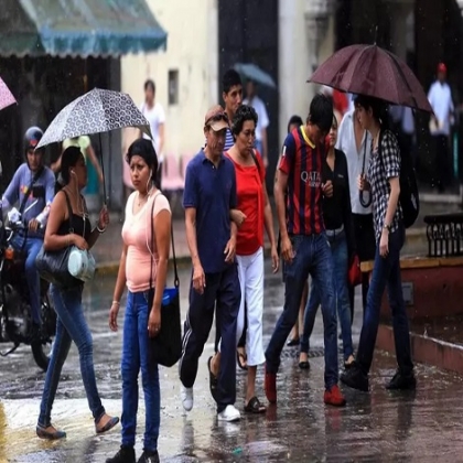 Este jueves no olvides tapabocas y paraguas, habrá lluvias en Yucatán