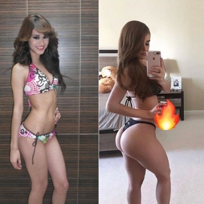 Yanet García, la chica del tiempo con un cuerpo Kardashian que logró… ¿haciendo ejercicio?