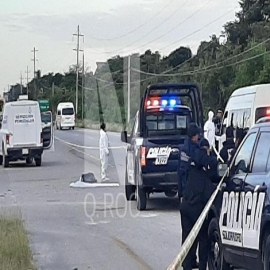 Automovilistas hallan cabezas humanas en la Riviera Maya