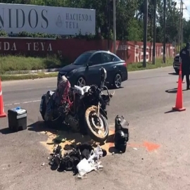 Yucatán: A proceso por causar un choque en la Mérida-Valladolid en el que murió un motociclista