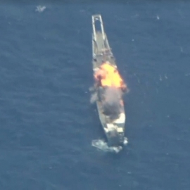 EE.UU. y sus aliados hunden una nave propia en demostración para la Armada china
