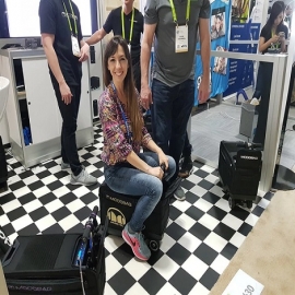 Modobag, la valija motorizada que se puede conducir