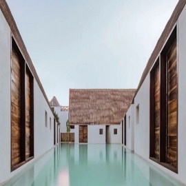 Un hotel rodeado de canales y otros lugares increíbles para dormir en Holbox