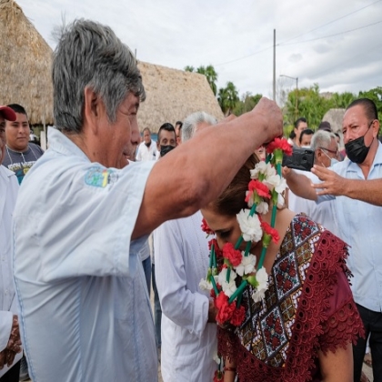 MARA LEZAMA, PRIMERA MUJER NOMBRADA NOJOCH KIIK (HERMANA MAYOR) POR GENERALES MAYAS