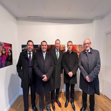 El Alcalde Renán Barrera trabaja con empresarios madrileños para establecer nuevas relaciones comerciales