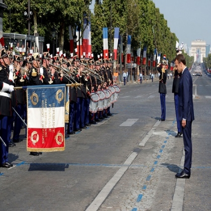 Las mejores fotos de los festejos en París por el Día de la Bastilla