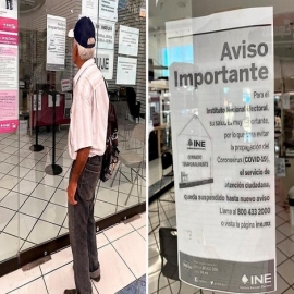 Yucatán: INE cierra módulos ciudadanos por contingencia sanitaria